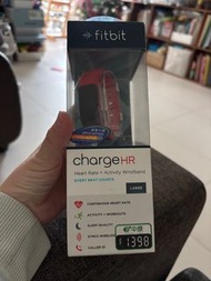 Fitbit Charge HR Heart Rate Activity Wristband - Large