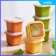 Ice Cube Mold With Lid Household Square Ice Cube Tray Ice Box Quick Frozen Easy-to-release Storage welo.sg