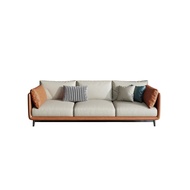 HMH Solid Wood Sofa Custom Ltalian Technology Fabric Sofa