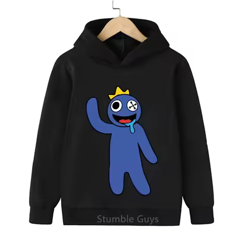 Roblox Play Kids Hoodie Spring Autumn Rainbow Friends Sweatshirt
