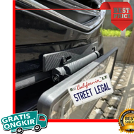 Dudukan Plat No Mobil Innova Tatakan Carbon Tempat Plat Nomor Avanza Ayla Xenia Variasi TRD Breket P