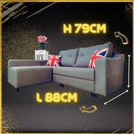 3 Seater L Shape Sofa/3 Seater + Stool/3 Seater Sofa/3 Seater Fabric Sofa /Modern L Sofa