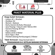 SHARP - AC  1/2 PK AH-A5BEY FREE ONGKIR (JABODETABEK)