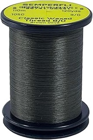 TIEMCO C Waxed Thread 332.8 ft (110 m) 8/0 BR Olive