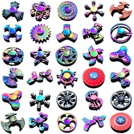 New Alloy Fidget Spinner Decompression Toys Hand Spinner Finger Spinner Factory Wholesale Stall Toys