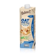 4CARE Balance Oat Milk Plus รสจืด (1000 ml x 1 กล่อง) นมโอ๊ต ผสมน้ำนมอัลมอนด์และน้ำนมข้าวกล้องหอมมะล