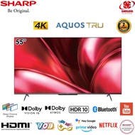 Sharp 4K  120Hz Aquos Tru UHD TV With Youtube Neflix And Prime Video 55" 4TC55GN7000X/ 65" 4TC65GN70