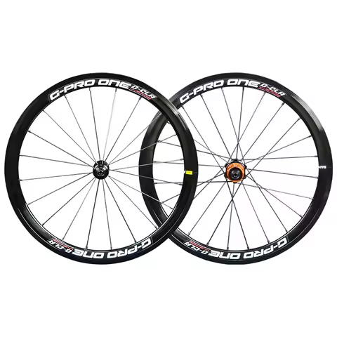 G PRO ONE 20inch 406 Folding Bike Wheelset,Aluminum Alloy Rim 30MM Height,V brake 74/130mm for Dahon