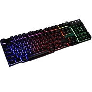 USB Wired Game Gaming Keyboard Computer PC Laptop Flash Backlights Keys