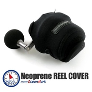 Saiz S SOM Neoprene reel cover. Studio Ocean Mark Blue Heaven L30. Sesuai Ocea Jigger 1500