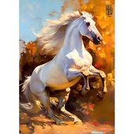 Poster Picture Horse Size A3 Thickness 200 Grams No Frame Auspicious Enhance Feng Shui Decorate Your
