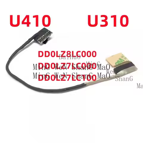 For Lenovo IdeaPad U310 U410 U410A Screen Cable DD0LZ8LC000 DD0LZ7LC100 DD0LZ7LC000