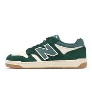 New Balance Casual Shoes 480 Men's Shoes Women's Shoes Green White Retro Rubber Sole Sneakers NB [AC