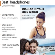 "Touch Control Wireless Earbuds Headphones, HiFi Stereo 5.0 Bluetooth  Headphones in Ear IPX6 Waterproof Wireless Earpho
