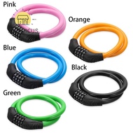 YURUYI Bike Lock Bicycle Steel Cable Chain Cycle Security Padlock