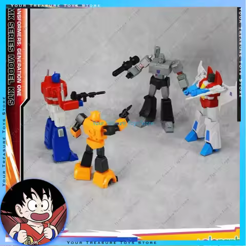 YOLOPARK BMK Series Transformers G1 Optimus Prime Megatron, Starscream, and BumblebeeModel Kit