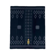 Sarung Hitam Polos Merk HDS Motif Wadimor Bali / Sarung Polos Hitam Pria Dewasa / Sarung Polos Hitam