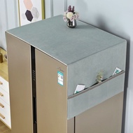 ✨Refrigerator cover cloth single door double door refrigerator dust cover re冰箱盖布单开门双开门冰箱防尘罩冰箱巾滚筒洗衣机微