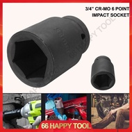 66 Happy Tool 33mm - 41mm CR-MO 3/4" (58mm) Drive Standard Impact Socket