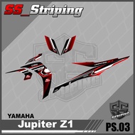 Jupiter Z1 Variation Striping List Sticker - Jupiter Z1 Striping. PS.003