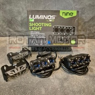 Mini Projector Q9 Pro Triple Lens Blue Lens Q9 Pro / Q9 Pro Laser LedLuminos Mini Projector/ 3