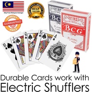 🇲🇾 🏆 BCG Glub Special No.92 Casino Poker Magic Playing Card 52 + 2 Joker Deck Plastic Coated / 扑克牌 卡