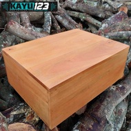 Multipurpose Wooden Storage Box Wooden Tray 50x50x20 cm