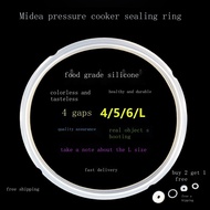 Support wholesale Food-grade silicone seal electric pressure cooker sealing ring 4 l5l6l original electric pressure cooker aprons general pot