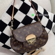 99新✨全港最平 ‼正品任驗 ‼🌈Louis Vuitton LV Sunset M13617 Brown 棕色💖可單肩 可手拎👏現貨 支持陪驗 #女裝手袋 #包包 #hand bag #should