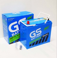 GS MFX60L (55B24L) 12V.50Ah แบตเตอรี่รถยนต์ : ซีวิคแอคคอร์ดวีออสอัลติสยาริสมาสด้า2สวิฟท์ CCA480 คุณภ