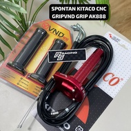 MERAH RED CNC SPONTANEOUS GAS DUCK CABLE LENGTH 200CM BLACK ORIGINAL KITACO AND VND GRIP AK888