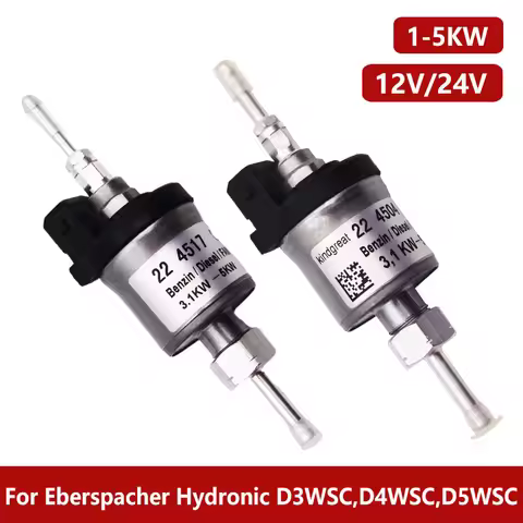 2PCS/Lot 12V/24V 1-5KW Fuel Oil Dosing Pump 22451807 22450403 For Eberspacher Hydronic D3WSC,D4WSC,D