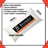 Set Kamar Tidur Bantal Cinta Panjang Jumbo Brendis 45X90Cm 100% Isi