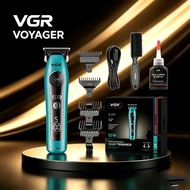 【KL Stock】VGR V-299 5 Speed Level Ceramic Metal Injection Molding Blade Hair Trimmer Mesin Gunting R