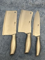 【德國進口】菲仕樂 (Fissler) 刀具三件套裝｜廚房用刀＋生果刀｜冰鍛工藝
