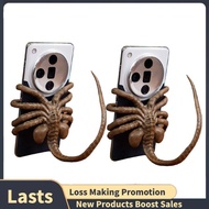 Face Hugging Mobile Phone Holder Halloween Horror Face Adsorption Decoration Adjustable Mobile Phone