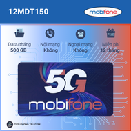 Sim 4G 5G Mobifone 12MDT150 (có eSIM) SỬ DỤNG 12 THÁNG KHÔNG PHẢI NẠP TIỀN