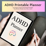 Focus & Productivity ADHD Planner | Undated Adult Edition