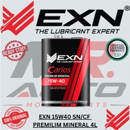 ENGINE OIL EXN CARIOS SAE 15W40 PREMIUM MUNERAL 4L