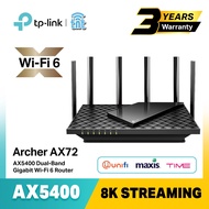 Tp-Link Archer AX72 AX5400 Dual-Band Gigabit Wi-Fi 6 Router