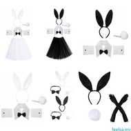 Best Easter Bunny Costume Set Rabbit Headband Costume Bunny Cosplay Costume Women