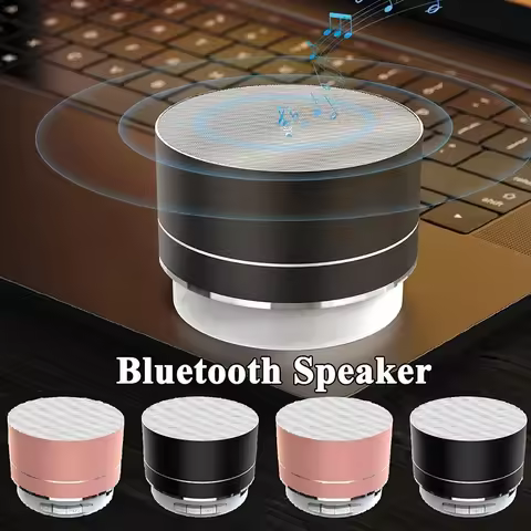 Wireless Bluetooth 5.0 Speaker Small Steel Cannon Portable Subwoofer Mini Bluetooth Speaker Color Ou