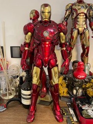 Hottoys QS012 Iron Man Mark III 1/4 比例