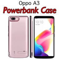 Oppo A3 6500mAh Powercase Powerbank Power Bank Case Battery External