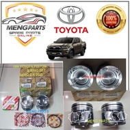 ORIGINAL TOYOTA HILUX REVO,ROCCO GUN125  2.4 2GD PISTON STD 13101-0E010 , PISTON RING STD 13011-0E01