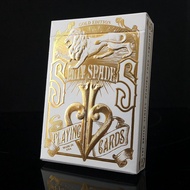 Split Spades Gold Edition Playing Cards by David Blaine