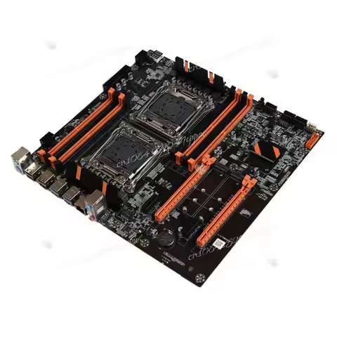 X79 dual-channel 2011 main board X99 dual cpu main board DDR4 game multi-open, server main board DDR