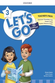Bundanjai (หนังสือ) Let s Go 5th ED 3 Teacher’s Pack (P)