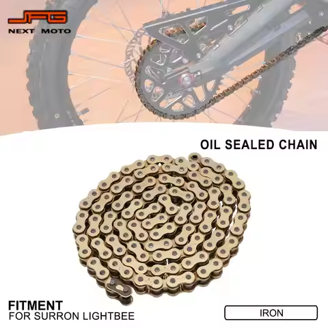 106L 112L 120L 128L Motorcycle Chain Oil Seal Chain DID O-Ring Links For SURRON Lifgtbee Electric Di