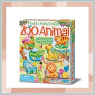 4M Mould & Paint Zoo Animal Creative Toys